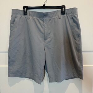 Under Armour Men's‎ Golf Shorts Size 40 Gray Flat Front Performance Stretch UA